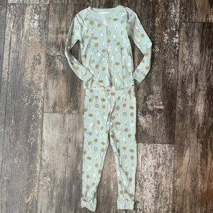 Wonder Nation Milk & Cookies Kids Pajama Set